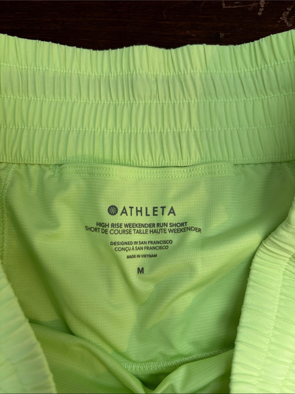 Athleta High Rise Weekender Run Short - Picture 4 of 10
